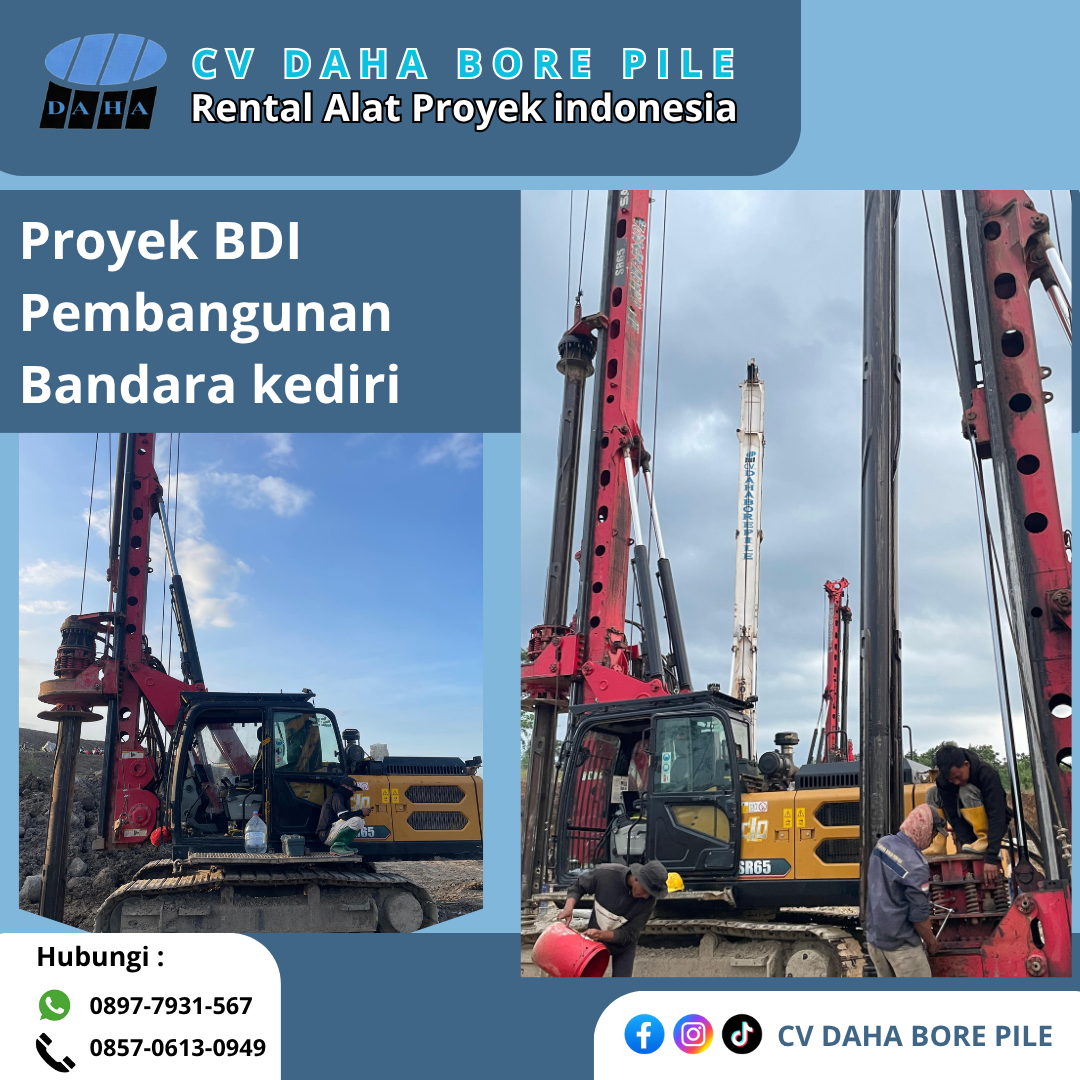 Proyek BDI kediri pembangunan Bandara kediri